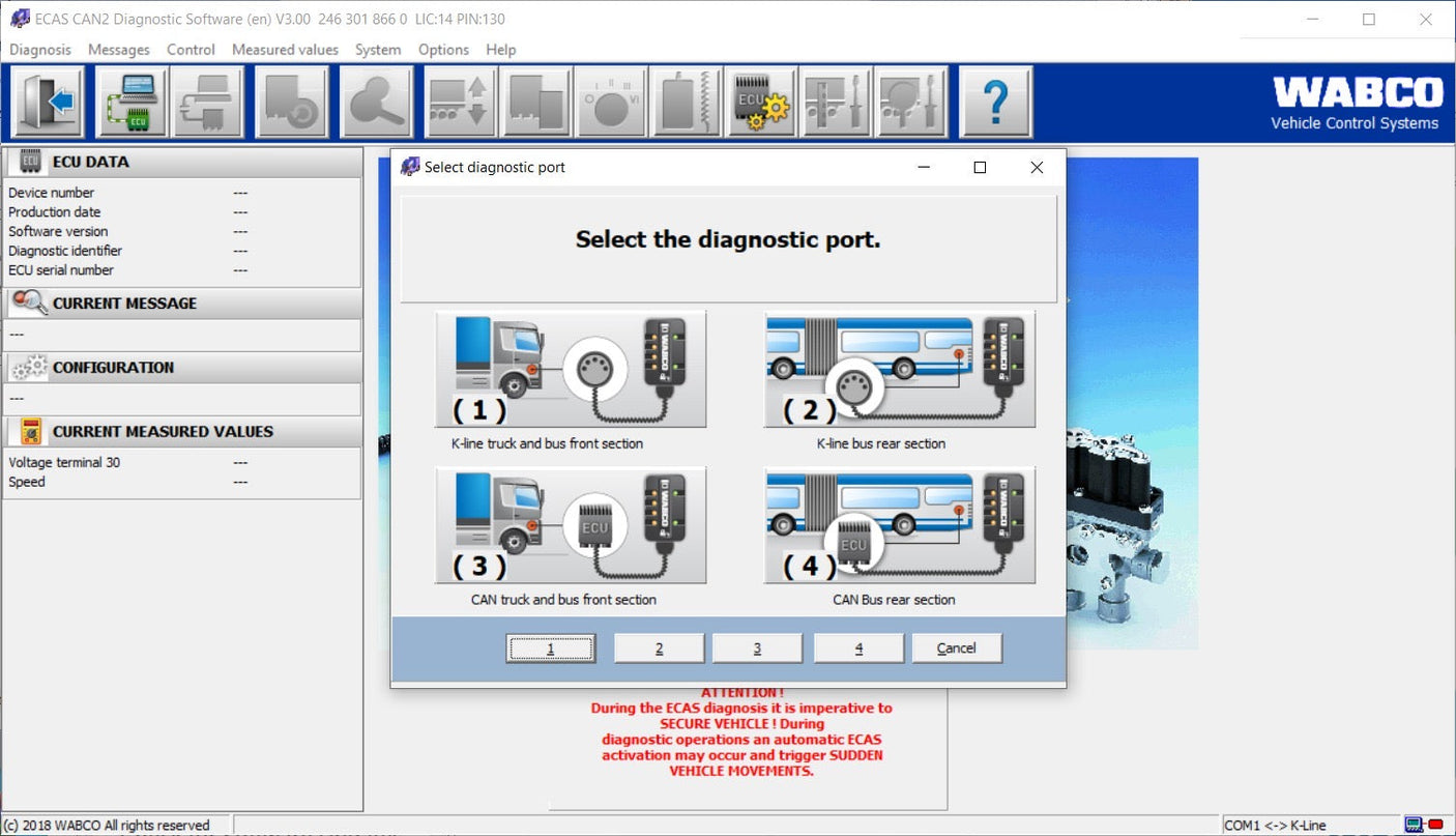 WABCO TOOLBOX 14.5 + ECAS