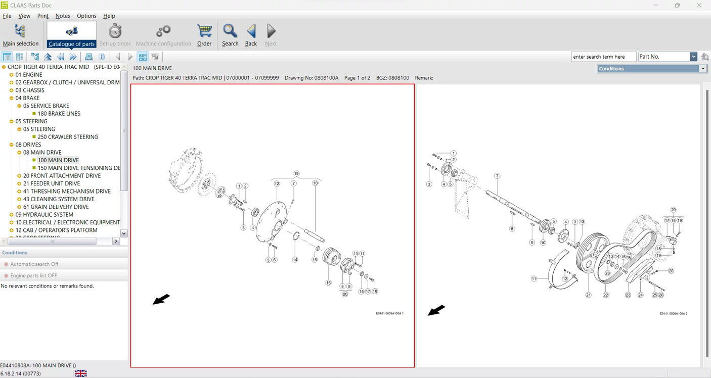 CLAAS Part Doc Program