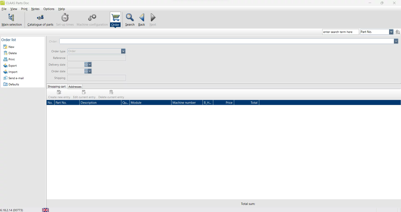 CLAAS Part Doc Program