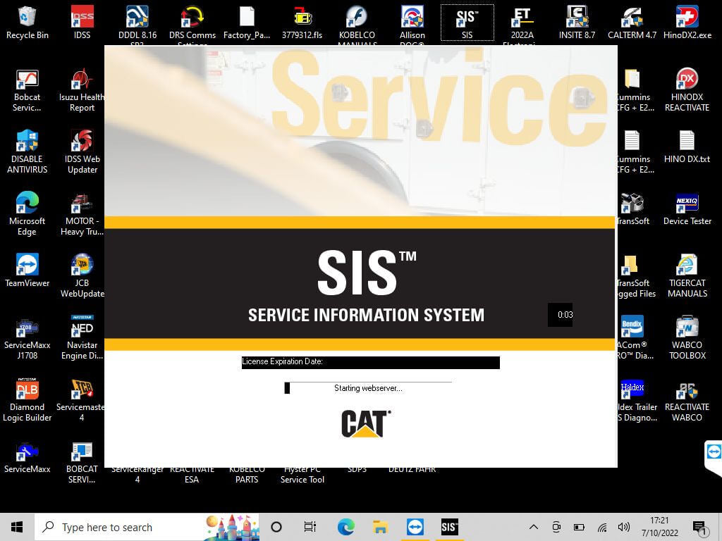 CATERPILLAR SIS 10.2021 + CAT ET 2025B + FLASH FILES 2022 7DVD +TRIM FILES + FACTORY PASSWORD + CBT + SERVICE REPORT+ CHECKSUM CALCULATOR
