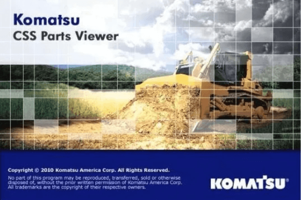 Komatsu CSS Service Manuals + Komatsu Parts Viewer 05.2022 USA Europe Japan