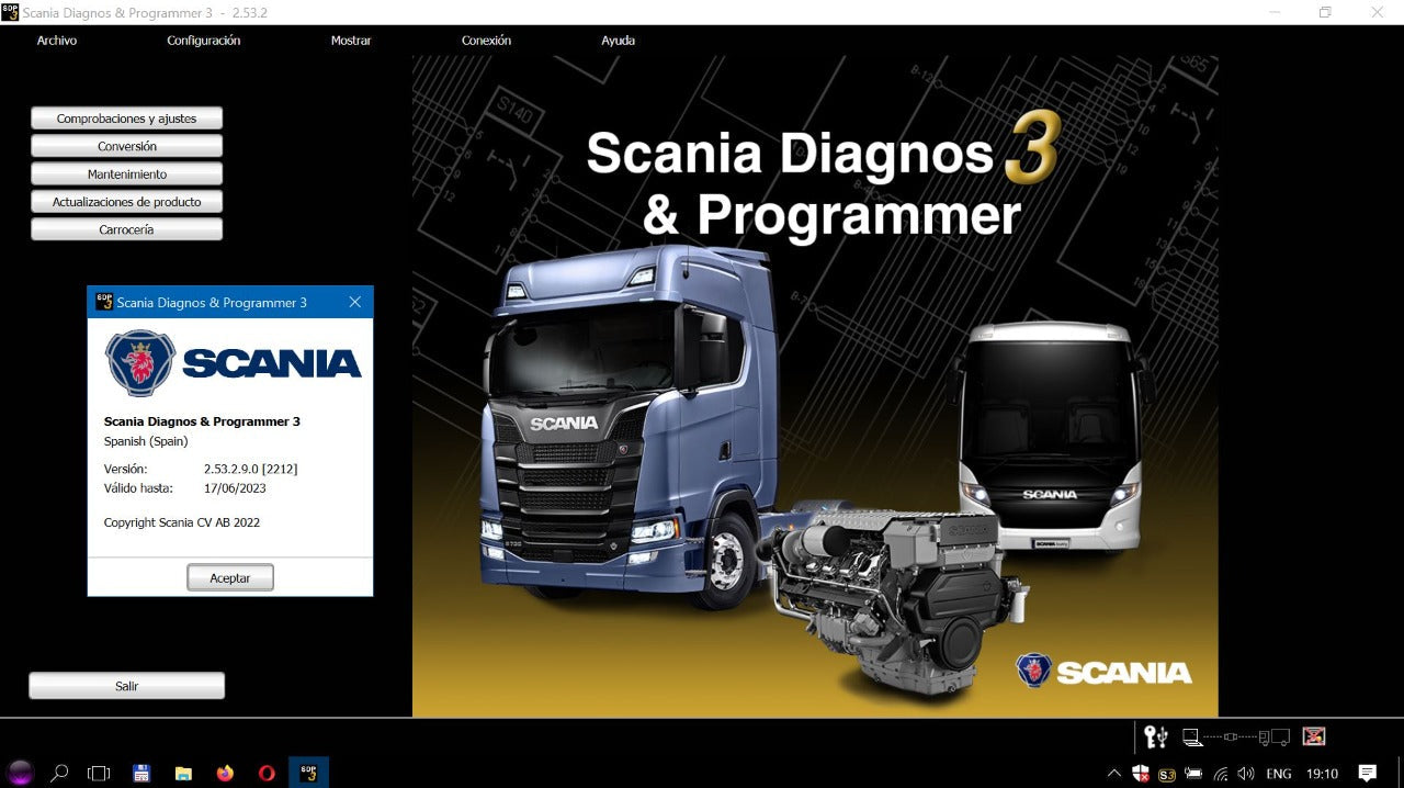 Scania SDP3 2.65.2.3 + Marine/CE Plugin 2025 + XCOM 2.54+ SOPS + BNS II Service tool
