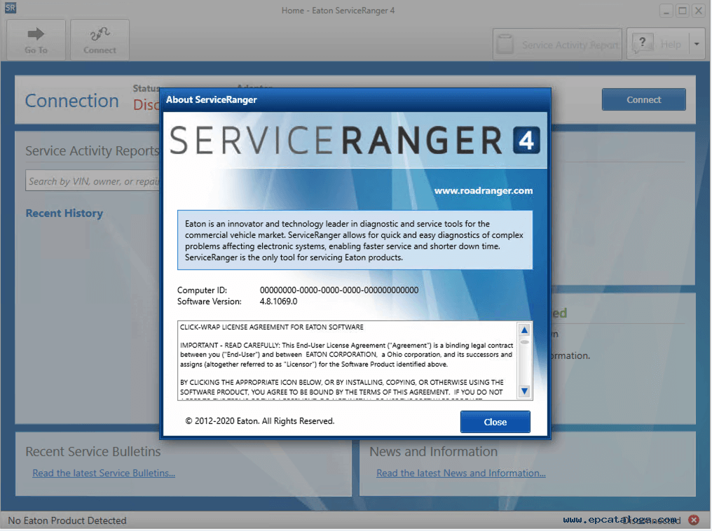EATON Service Ranger 4.13 Engineering Level + Troubleshooting 2024