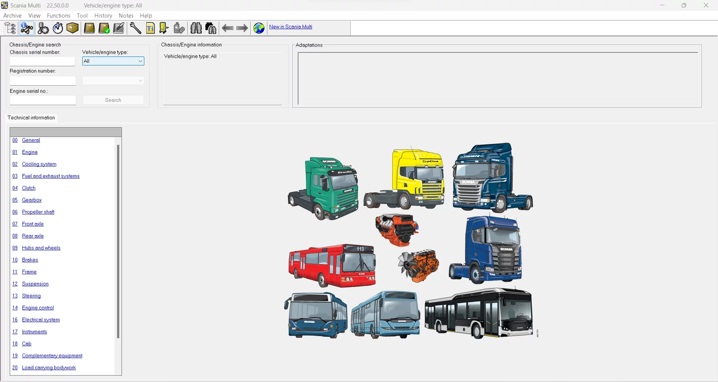 SCANIA MULTI 03.2025