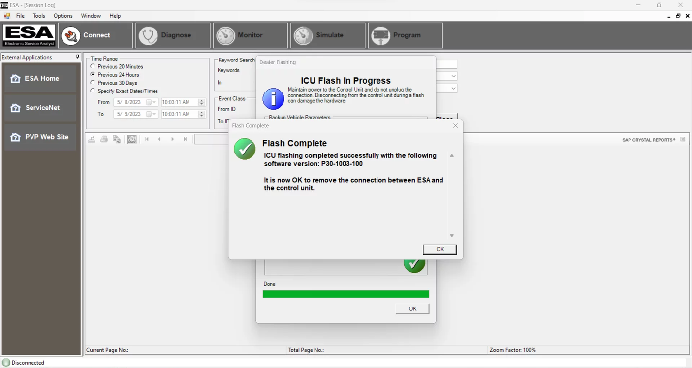 Paccar ESA 5.7.0 (Kenworth & Peterbilt) SW Programming Files 02.2025