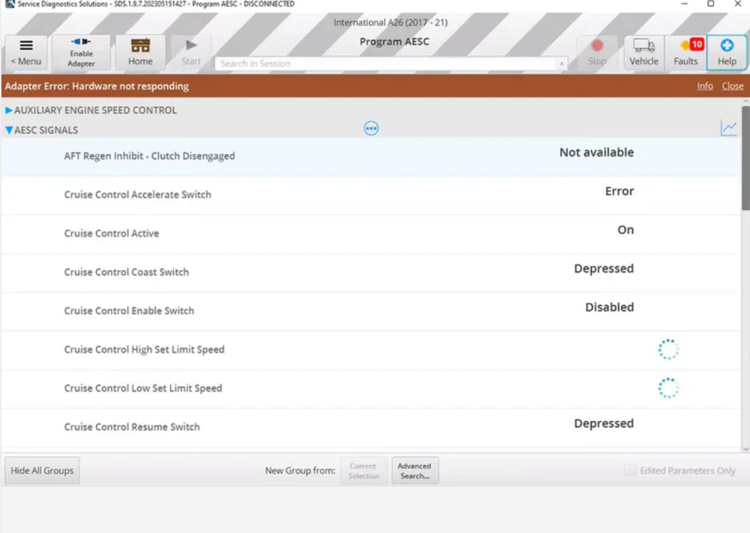 NAVISTAR SDS 2025