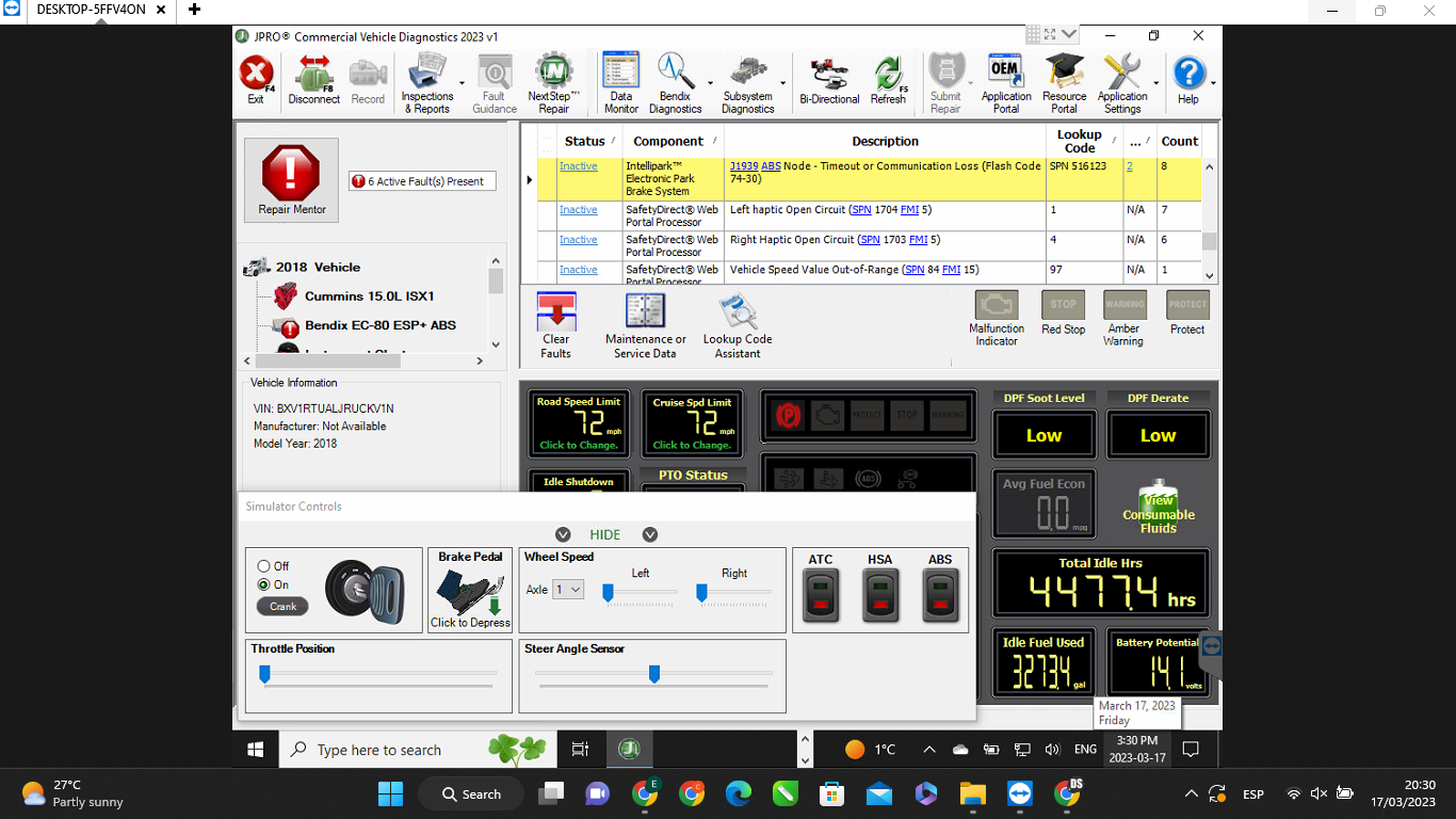 JPRO Noregon Commercial Fleet
Diagnostics 2025.V2