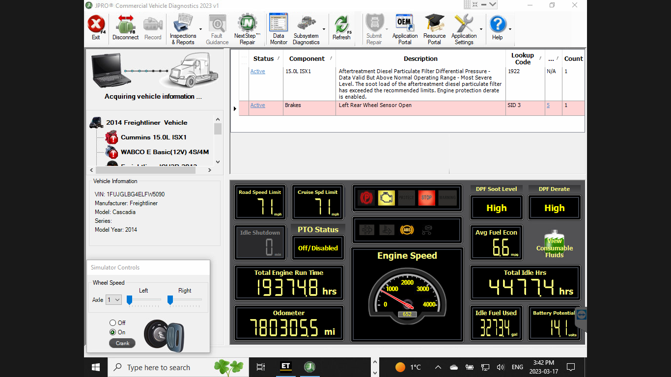 JPRO Noregon Commercial Fleet
Diagnostics 2025.V2