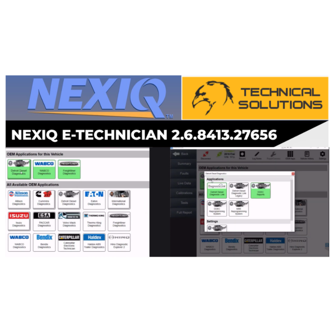 NEXIQ ETECHNICIAN 2.13 2024