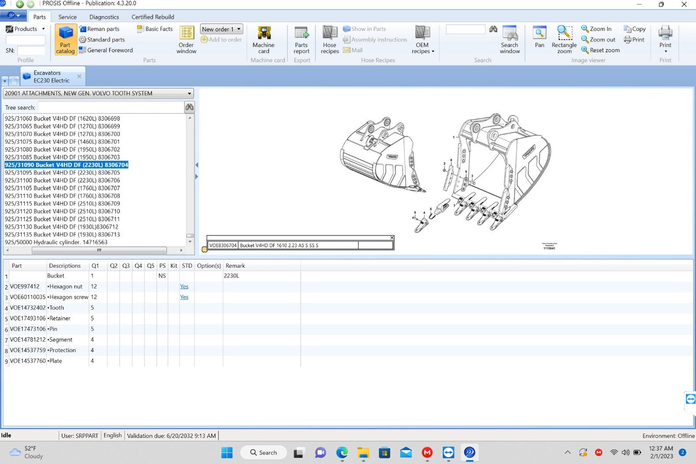 VOLVO PROSIS (Construction Equipment) 01.2025