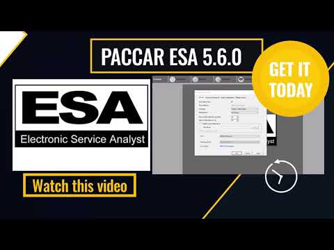 Paccar ESA 5.7.0 (Kenworth & Peterbilt) SW Programming Files 02.2025